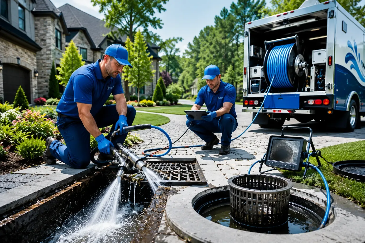 Local outdoor drain cleaning professionals in Peachtree City, GA