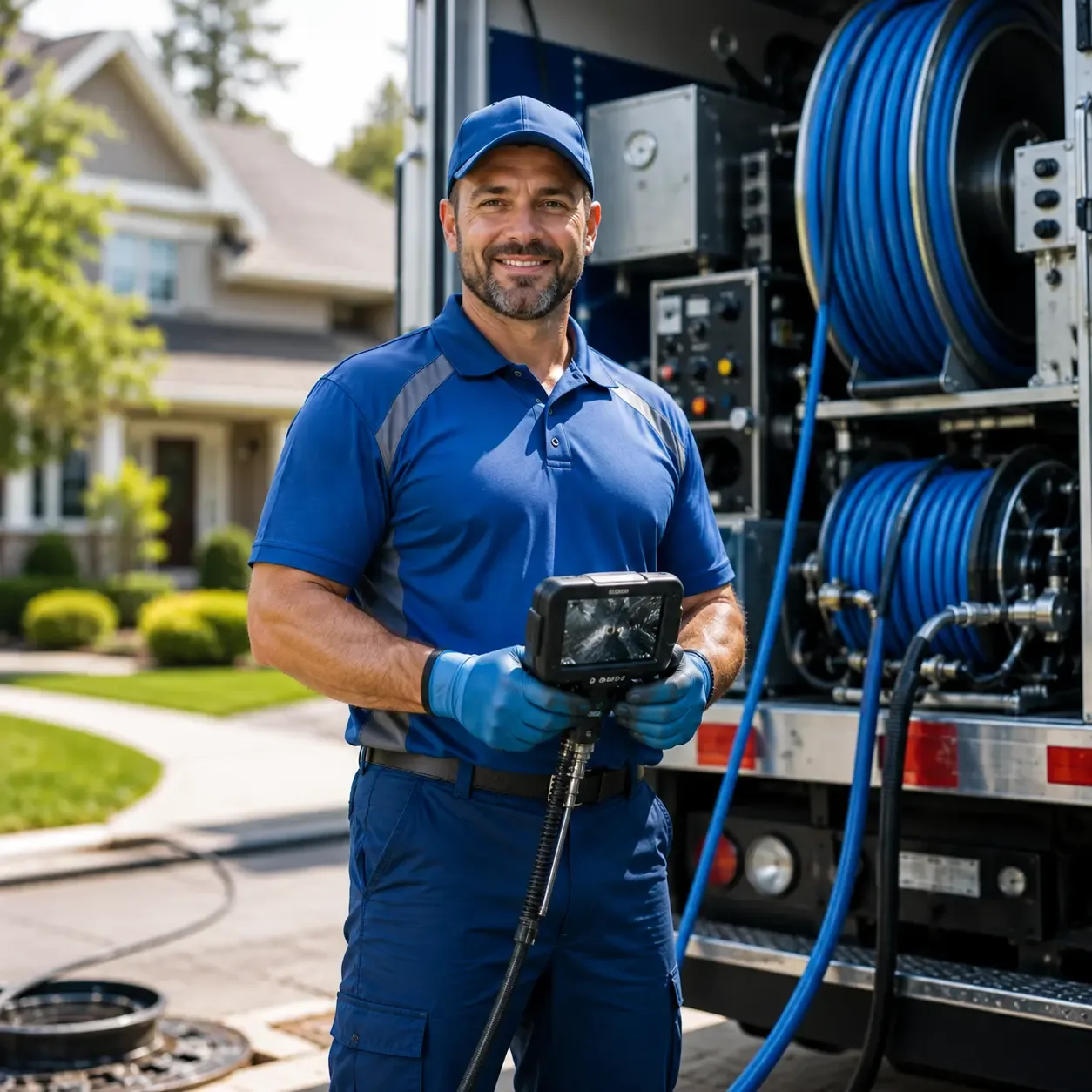 Local outdoor drain cleaning specialists in Peachtree City, GA